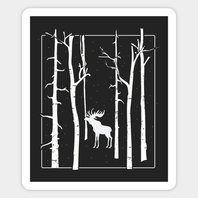 Into the Woods Magnet by PixelSamuel